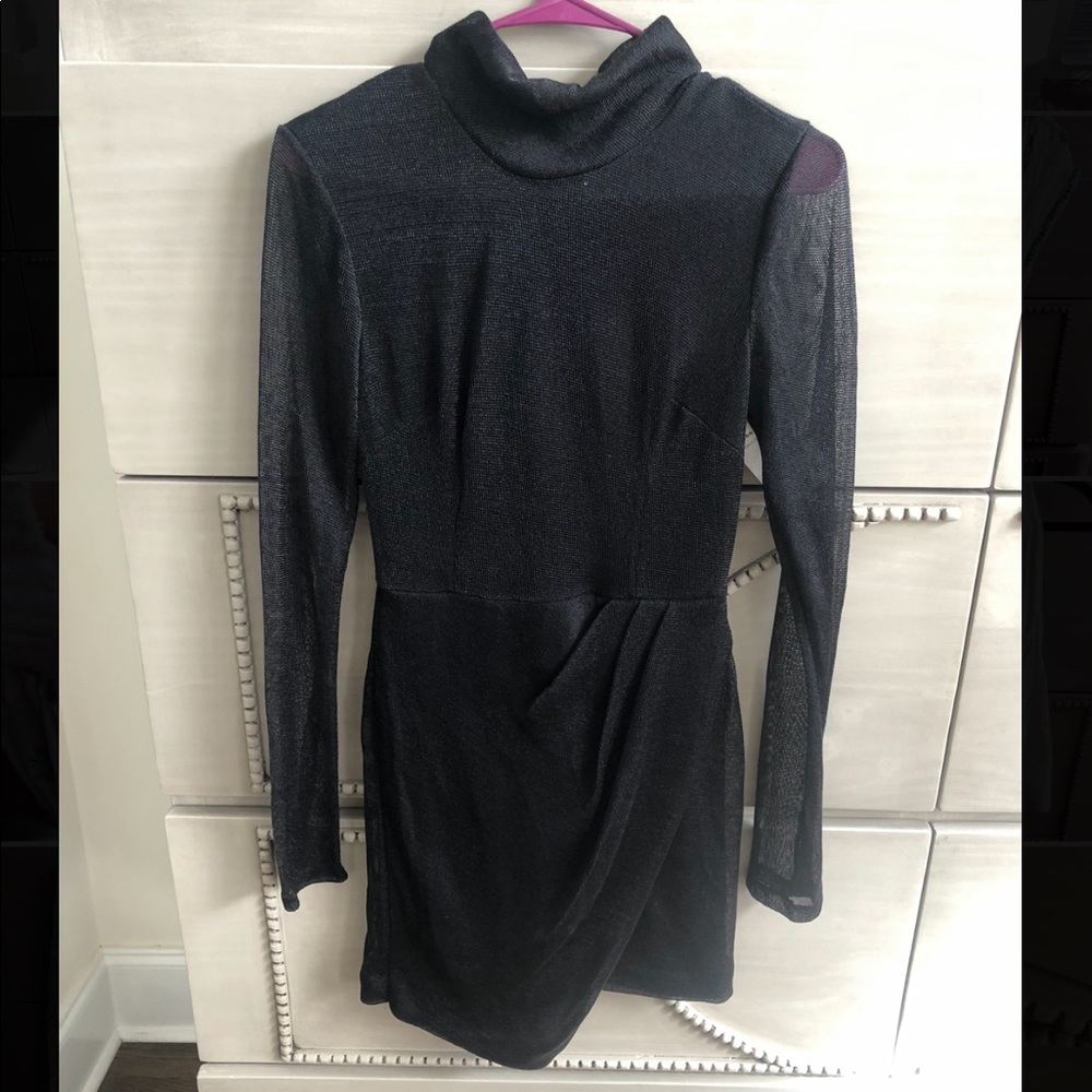 Free people black mess dress